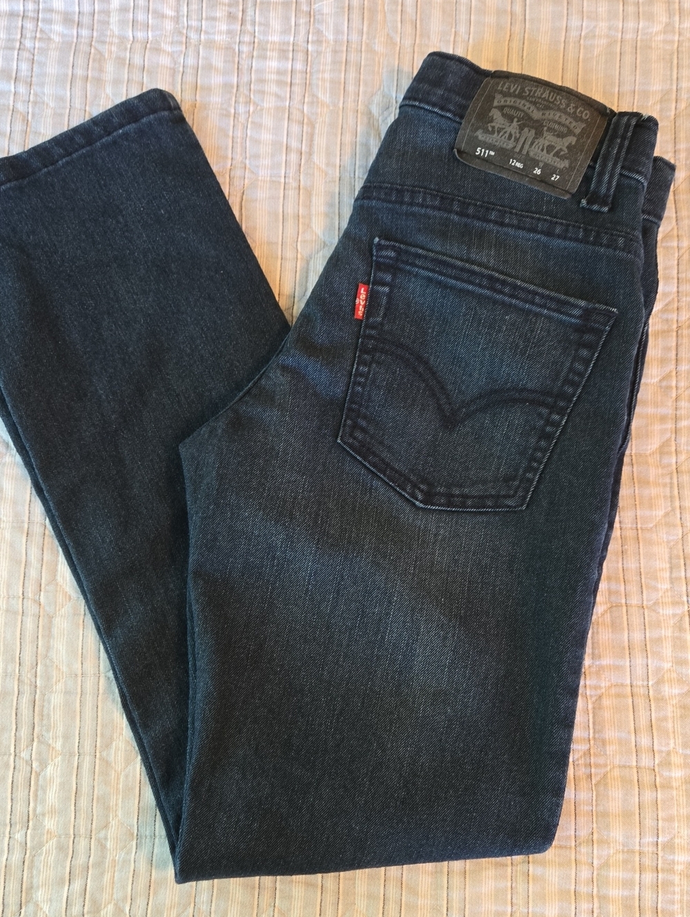 Levi's Men's Slim Jeans in Dark Blue Wash